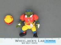 T.D. Tossin' Leo Teenage Mutant Ninja Turtles TMNT 1991 Playmates Vintage Figure