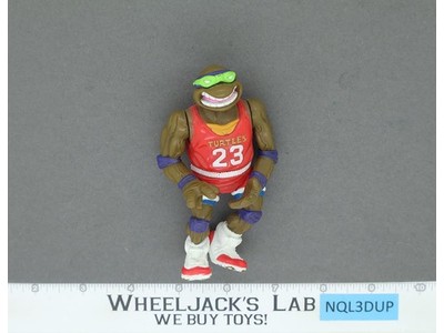 Slam Dunkin' Don Sports Teenage Mutant Ninja Turtle 1991 Playmates Action Figure