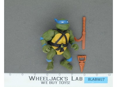 Leonardo SOFT HEAD Teenage Mutant Ninja Turtle TMNT 1988 Playmates Vintage