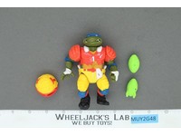 T.D. Tossin' Leo Teenage Mutant Ninja Turtles TMNT 1991 Playmates Vintage Figure