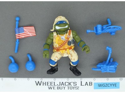 Lieutenant Leo 100% Complete Teenage Mutant Ninja Turtle TMNT 1991 Playmates
