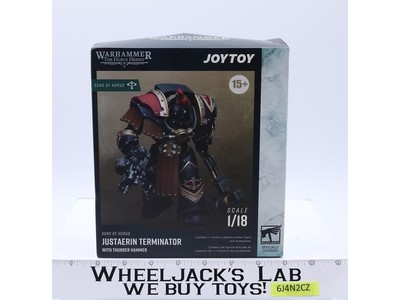 Justaerin Terminator With Thunder Hammer Warhammer Horus Heresy 2024 JoyToy MIB