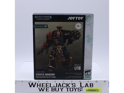 Sons of Horus Ezekyle Abaddon Warhammer Horus Heresy 2024 JoyToy Figure NEW MIB