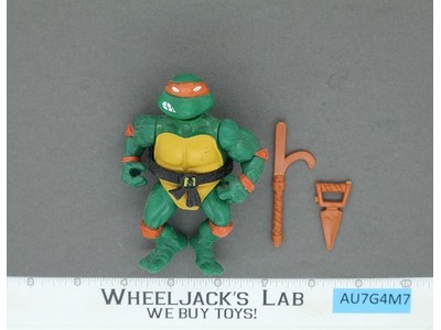 Michaelangelo SOFT HEAD Teenage Mutant Ninja Turtles TMNT 1988 Playmates Vintage