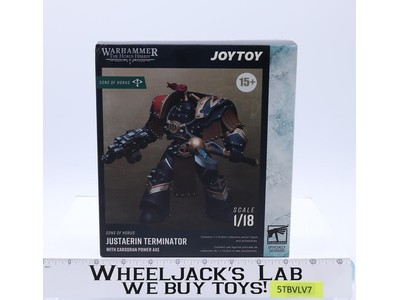 Justaerin Terminator With Carsoran Power Axe Warhammer Horus Heresy JoyToy MIB