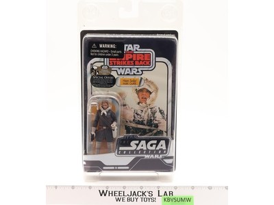 Han Solo Hoth Outfit The Saga Collection Star Wars 2007 Action Figure Hasbro NEW