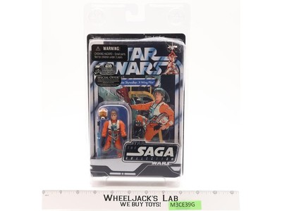 Luke Skywalker X-Wing Pilot The Saga Collection Star Wars 2006 Hasbro NEW SEALED