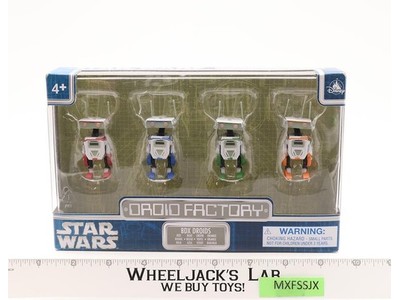 BDX Droids Disney Parks Star Wars Galaxy’s Edge Droid Factory Figures MISB