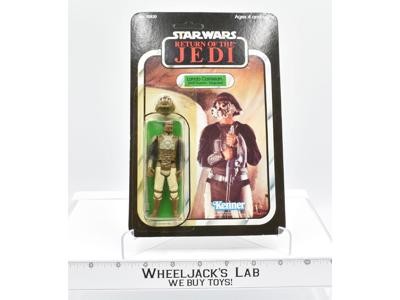 Lando Calrissian Skiff Guard Disguise 65 Back MOSC Sealed Star Wars ROTJ 1983