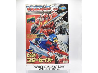 Victory Star Saber C-324 NR MINT FIG UNUSED STICKERS Vintage G1 Transformers