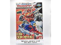 Victory Star Saber C-324 NR MINT FIG UNUSED STICKERS Vintage G1 Transformers