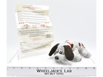 Pound Puppies Gray Black NIP Bagged New Tonka Employee Owned Vintage
