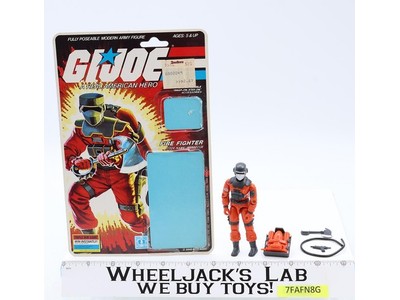 Barbecue V1 Complete 34 Cardback G.I. Joe 1985 Hasbro Vintage Action Figure