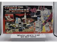 Metroplex NEAR MINT FIGURE MIB 100% Complete 1985 Vintage G1 Transformers