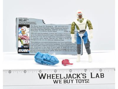 Dee Jay #1 GI Joe 1989 Hasbro Action Figure Vintage