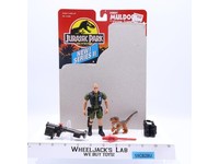 Robert Muldoon Jurassic Park Series II 1993 Kenner Vintage Figure W/CARDBACK