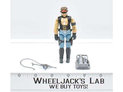 Torch #3 v1 GI Joe 100% Complete 1985 Hasbro Action Figure Vintage