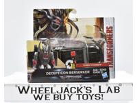 Berserker 1 Step Turbo Changer MISB The Last Knight TLK Hasbro Transformers