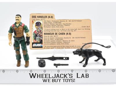 Mutt V1 1984 GI Joe Hasbro Action Figure Vintage
