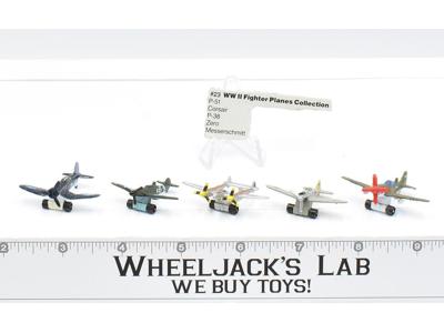 WWII Fighter Planes Collection #23 1988 Micro Machines Lewis Galoob Vintage