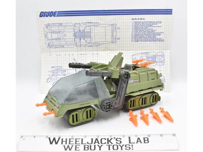 Havoc 100% Complete A 1986 Gi Joe Cobra Vintage Action Figure Vehicle Hasbro