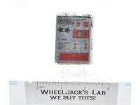 Groove Decal Sticker Sheet PACKET G1 Transformers 1986 Vintage Hasbro