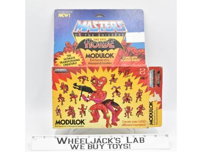 Modulok 100% Complete MIB 1985 He-Man MOTU Mattel Masters of the Universe
