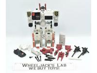 Metroplex WHITE MINT 100% Complete 1985 G1 Vintage Hasbro Transformers Vintage