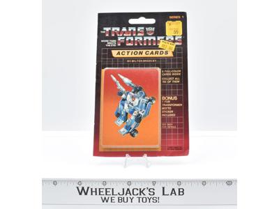 Mirage Sealed Pack Card #12 of Transformers Trading Action Cards 1985 G1