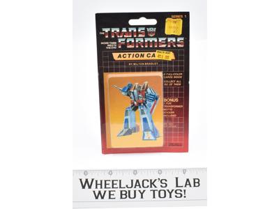 Starscream Sealed Pack Card #98 Transformers Trading Action Cards 1985 G1