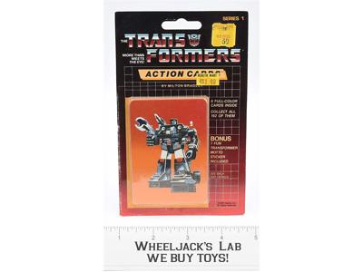 Hound Sealed Pack Card #39 of Transformers Trading Action Cards 1985 G1