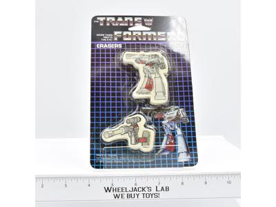 Megatron Erasers NEW SEALED G1 Transformers Vintage Hasbro Spindex