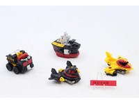 Lot of 4 Switch Force Bots Transforming Figures 1984 LJN Toys Vintage