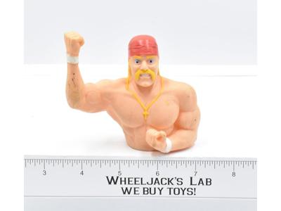 Hulk Hogan Rubber Bottle Topper WWF LJN Titan Sports 1991 Vintage Wrestling