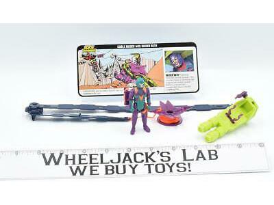 Cable Raider W/Raider Rath 100% Complete 1987 Sky Commanders Kenner