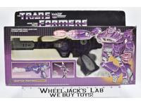 Shockwave MIB 100% Complete 1985 Vintage Hasbro G1 Transformers Action Figure