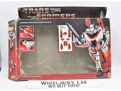 Jetfire Box Only 1985 Action Figure Vintage Hasbro G1 Transformers