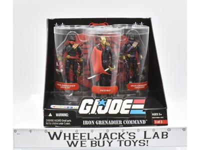 Iron Grenadier Command 3 of 3 2008 GI Joe NEW MISB TRU Hasbro Action Figure