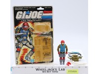 Fast Draw 100% Complete W/ 34 Cardback & Bubble V1 GI Joe Hasbro 1987 Vintage