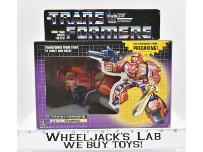 Rampage NEAR MINT FIGURE MIB 100% Complete 1986 Vintage Hasbro G1 Transformers