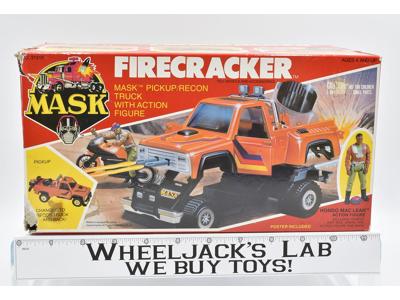 Firecracker Hondo Maclean w Box Vehicle MASK M.A.S.K. 1985 Kenner Vintage