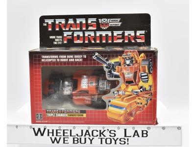 Sandstorm NICE FIGURE MIB 100% Complete 1986 Vintage Hasbro G1 Transformers