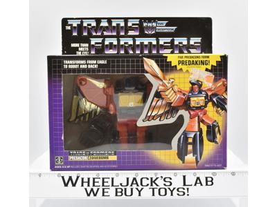 DiveBomb METAL MIB 100% Complete 1986 Vintage Hasbro G1 Transformers