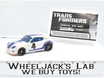 Special Ops Jazz 100% Complete 2010 RTS Reveal The Shield Deluxe Transformers