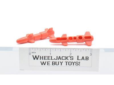 Autobot Battlefield Headquarters 2x Air to Air Missiles Rockets G1 Transforme