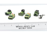 Lot of 6 Military Vehicles Micro Machines Lewis Galoob