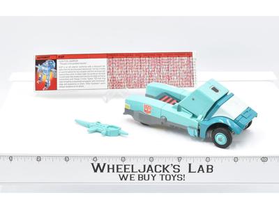 Kup METAL ~ 100% Complete W/Tech 1986 Vintage Hasbro G1 Transformers