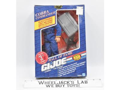 Cobra Commander Hall of Fame GI Joe 12" W/Box 1991 Hasbro Action Figure
