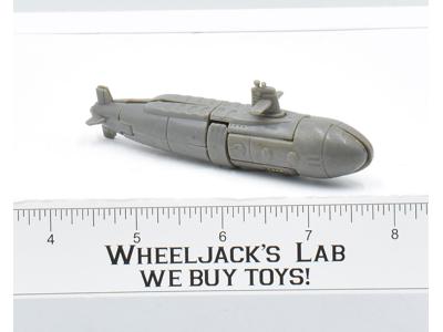 Dive Dive GREY Submarine MR-33 100% Complete 1984 Gobots Bandai Tonka Vintage
