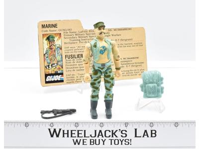 Gung Ho V1 100% Complete 1983 GI JOE G.I. JOE Hasbro Action Figure Vintage